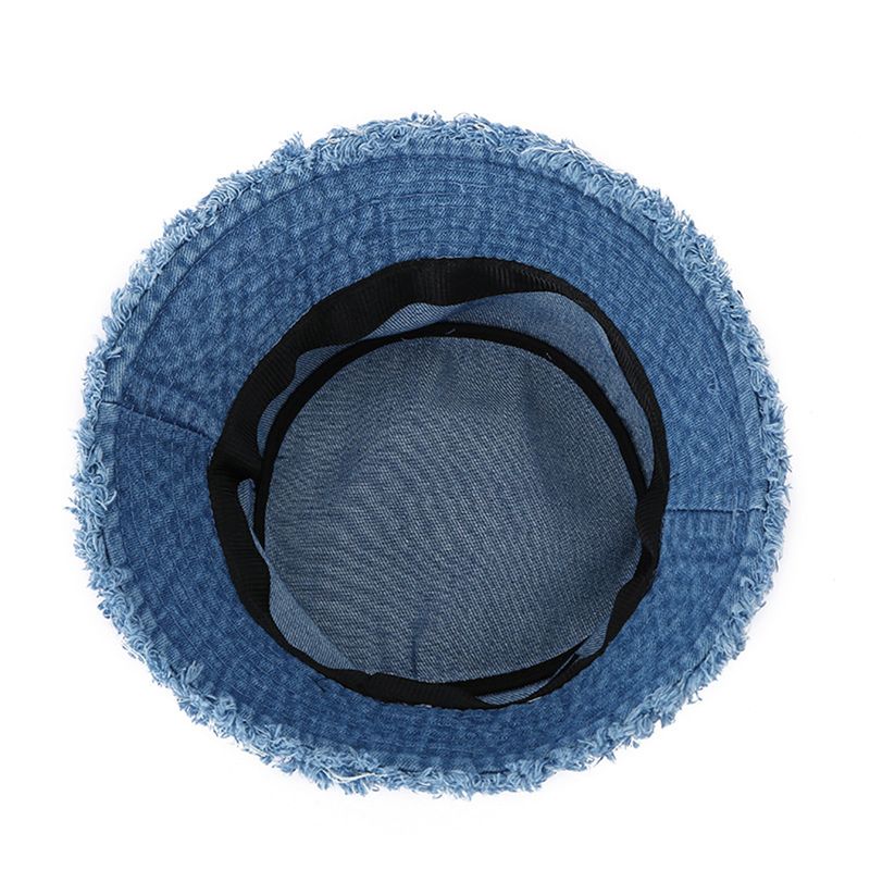 New Arrivals Hip Hop Men's Denim Washed Retro Bucket Male Big Size Fisherman Hat Beach Holiday Sun INS Streetwear Summer Caps Gorros_voghion.com