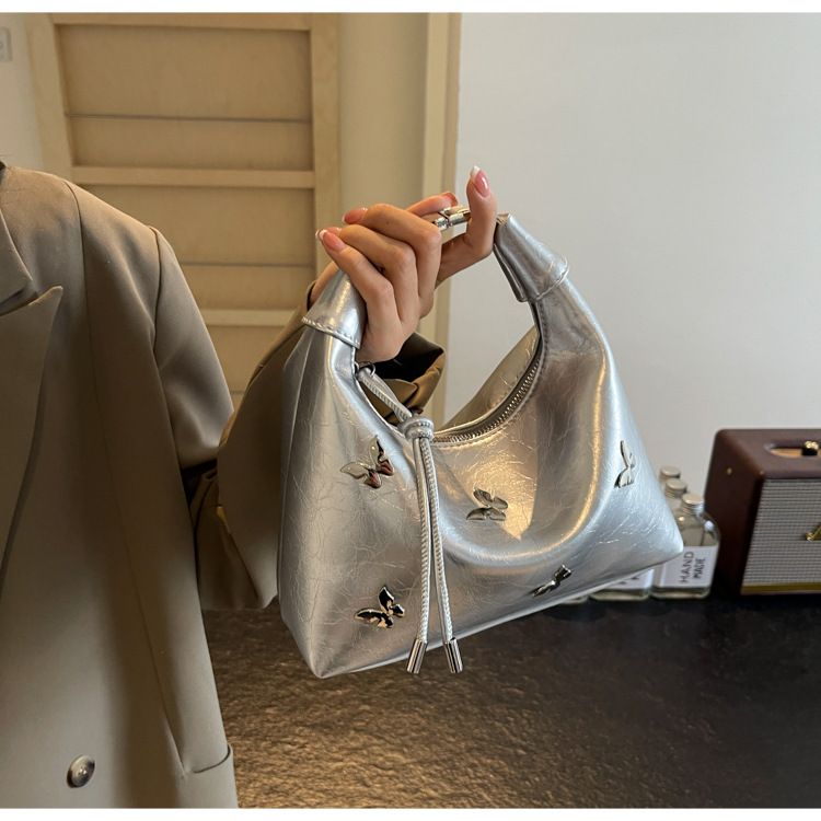 La borsa popolare di quest'anno per le donne 2024 nuova borsa a tracolla alla moda e versatile, spalla singola di alta qualità ascellare_voghion.com