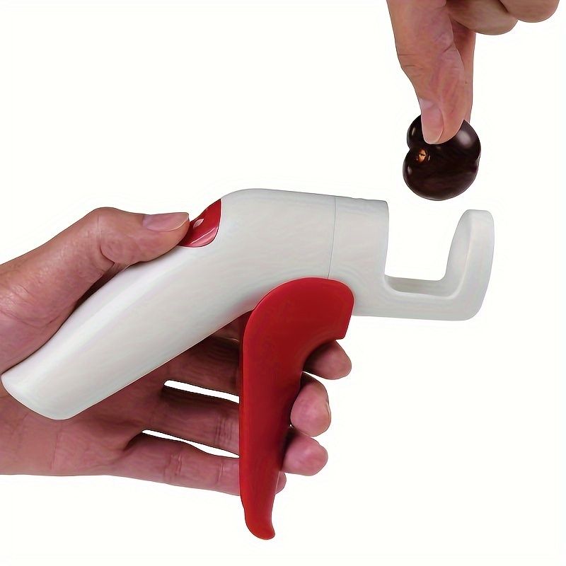 Upgraded Cherry Pitter Tool Plastic Olive Pitter Kitchen Gadget Fruit Seed Core Remover Easy Clean Essential For Hawthorn Cherries_voghion.com