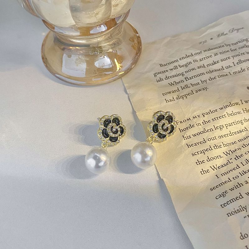 Dametilbehør Temperament Smykkesett Diamant dobbelt halskjedesett_voghion.com