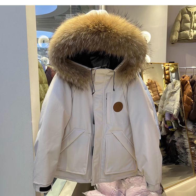 Parka invernale da donna con cappuccio staccabile in pelliccia sintetica, piumino spesso, cappotto lungo antivento e impermeabile per attività all'aperto e spostamenti quotidiani_voghion.com
