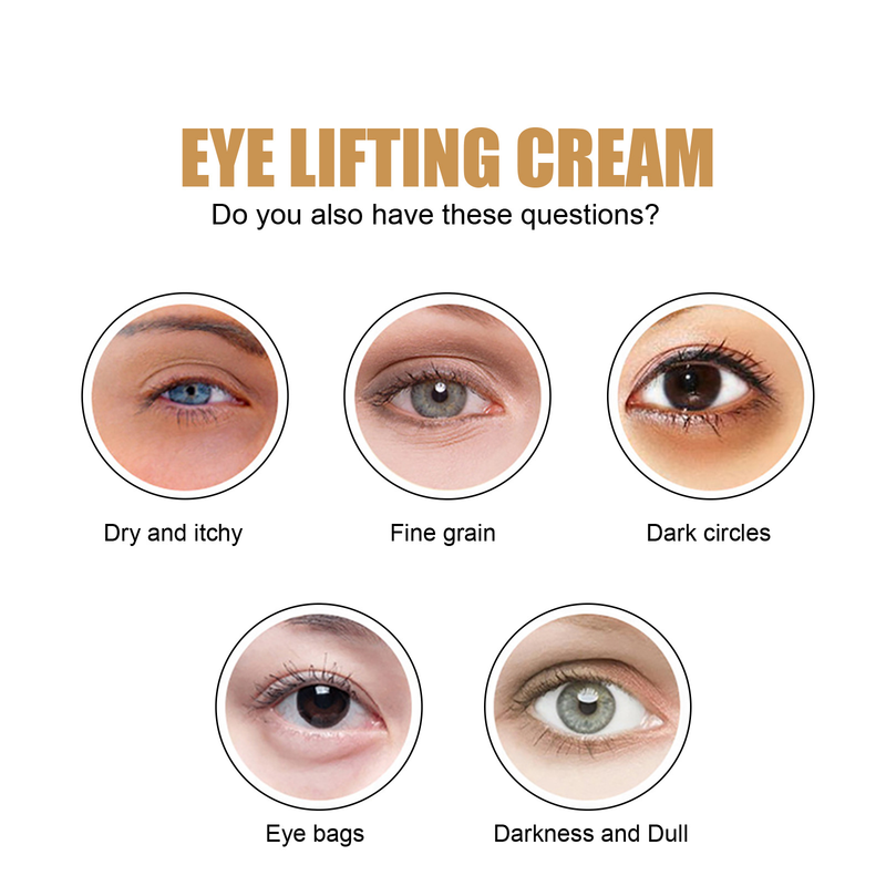 Firming Eye Beautiful Cream Moisturizes, Moisturizes, Repairs and Darkens the Skin Around the Eyes s_voghion.com