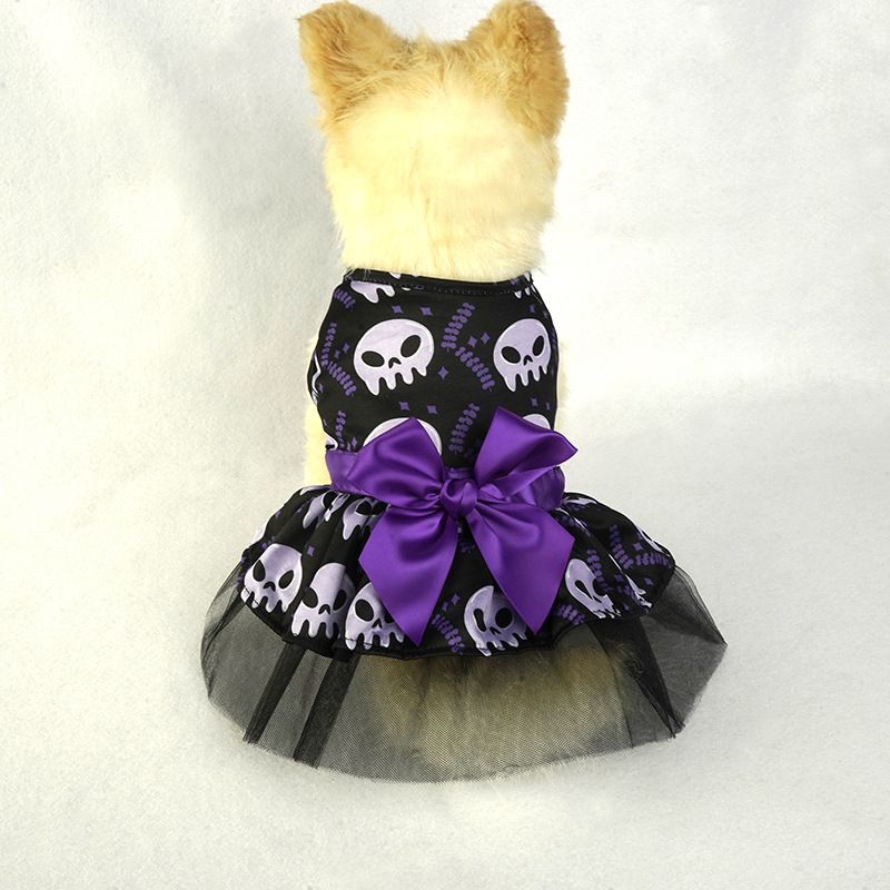 Halloween-Kleidung für Hunde, Netzrock, Heimtierbedarf_voghion.com