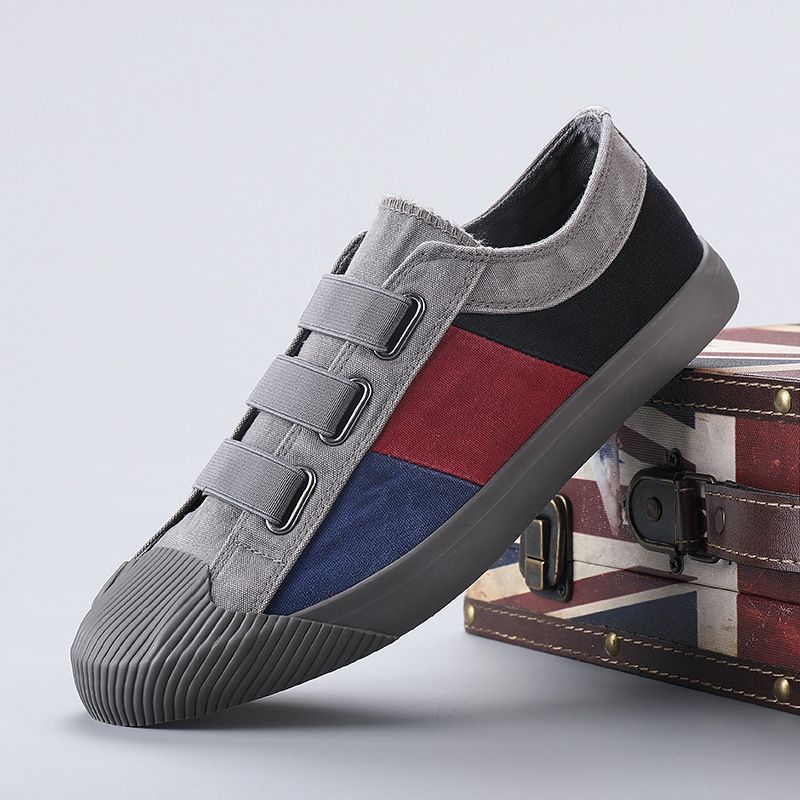 Flash Step New Men's Canvas Board Casual Shoes 9328_voghion.com