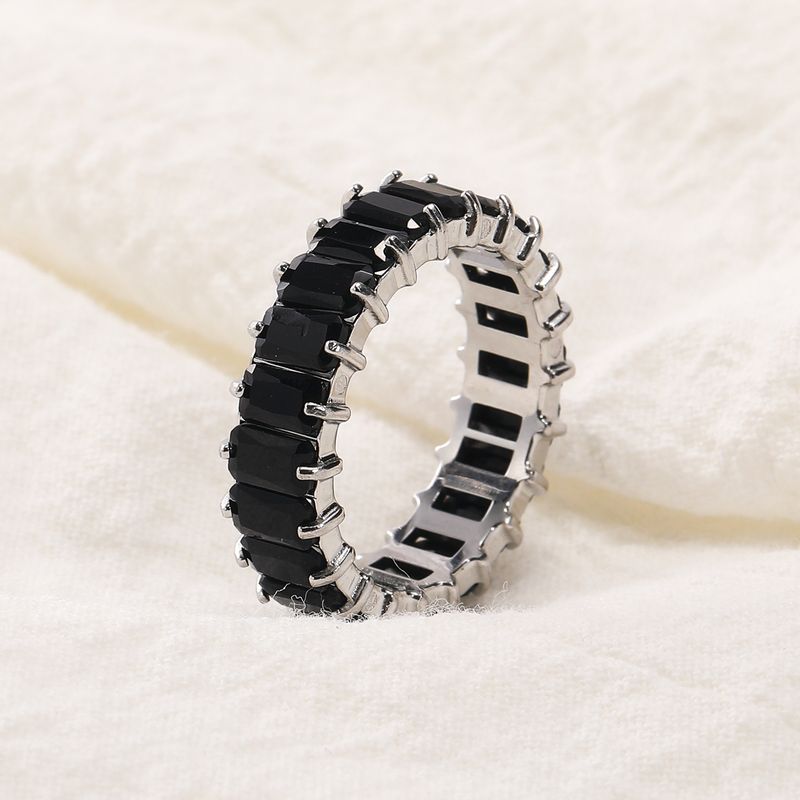 New Instagram Fashion Handpiece Light Luxury And Small, High End Color Diamond Women's Ring_voghion.com