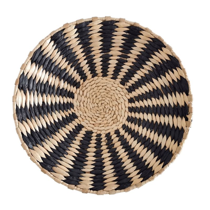 Tapeçaria de parede boêmia tecida à mão - Decoração de junco natural para casa e Airbnb_voghion.com