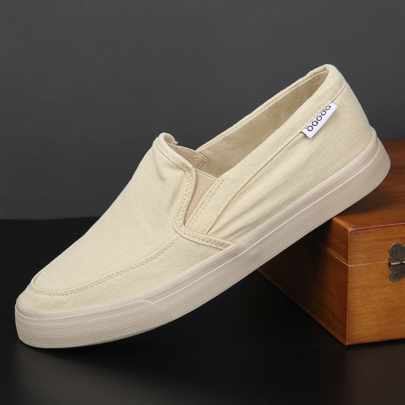 Primavera Autunno Nuova Tela Traspirante, Casual e alla Moda Classica Versatile, Bassa, Trendy, Suola Spessa, Comoda_voghion.com