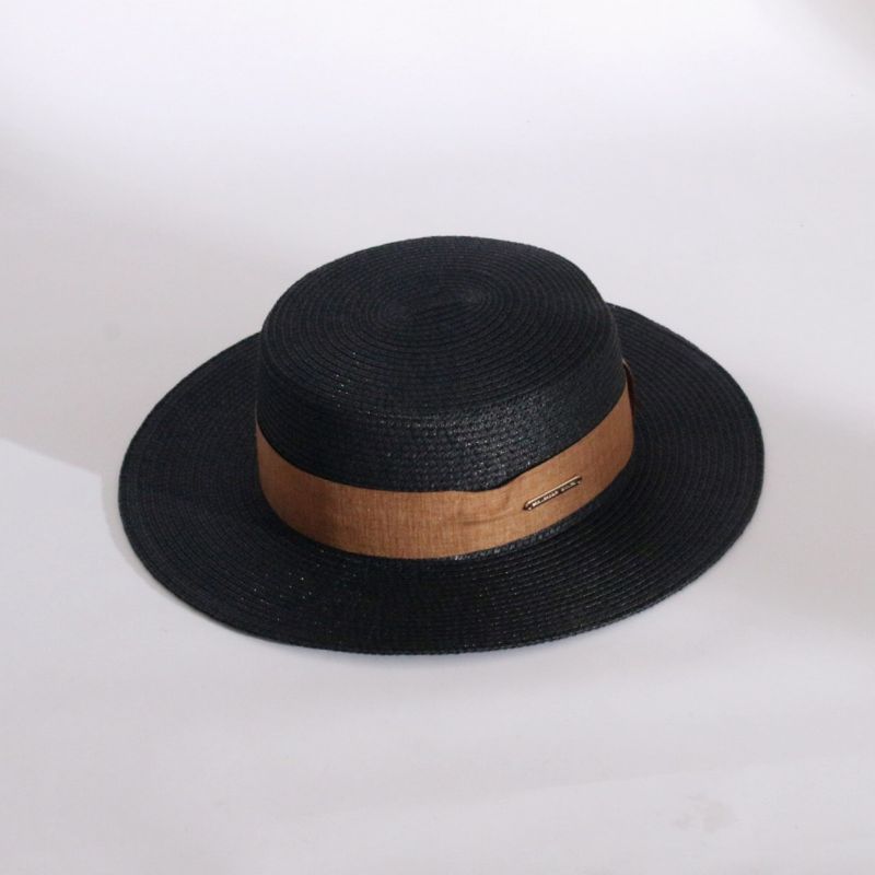 Pdmcms Grass Hat Women's Summer Outing Sun Shading and Sun Protection Versatile Beach Hat INS Popular Fashionable British Top Hat_voghion.com