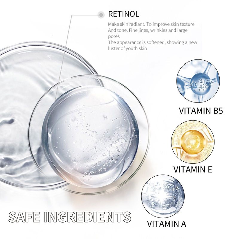 EELHOE Retinol gezichtscrème kan fijne lijntjes verminderen, hydrateren, bevochtigen en de elasticiteit van de gezichtshuid rond de ogen verbeteren_voghion.com