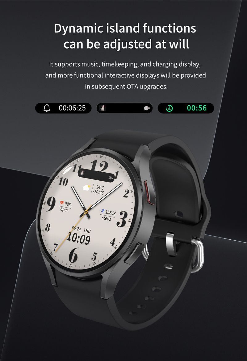 Chytré hodinky M10 pro muže a ženy, hlasové volání, vodotěsné fotografování, krok za krokem, monitorování srdeční frekvence, sociální zábava, dálkové ovládání, selfie_voghion.com