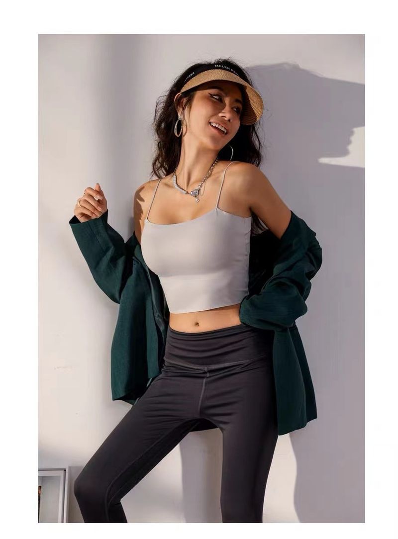 Women's Intimates Summer Underwear One Piece Underwear With Bra Pad Bottom Beautiful Back Tube Top_voghion.com