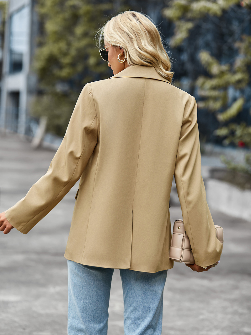 Women's Casual Small Suit Versatile Professional Formal Coat_voghion.com