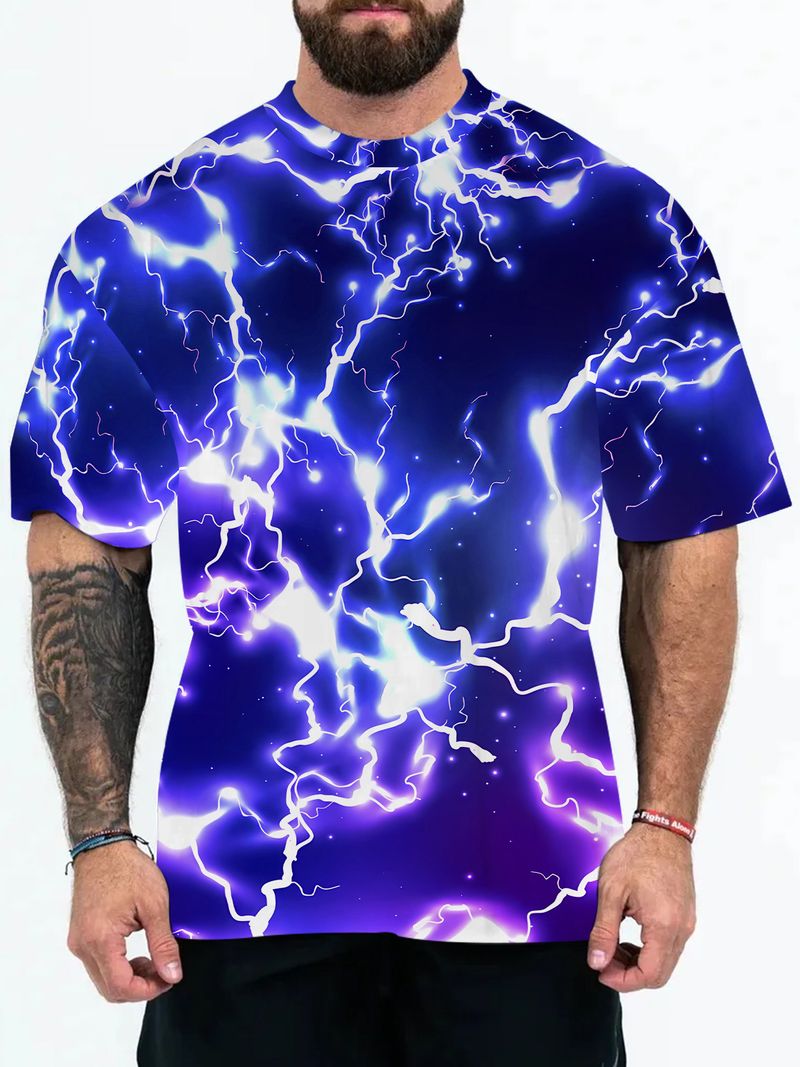 Unbeatable Quality 2025 New J Hot Selling 3D Digital Printed Adult Men's T-shirt With Animal And Character Patterns_voghion.com