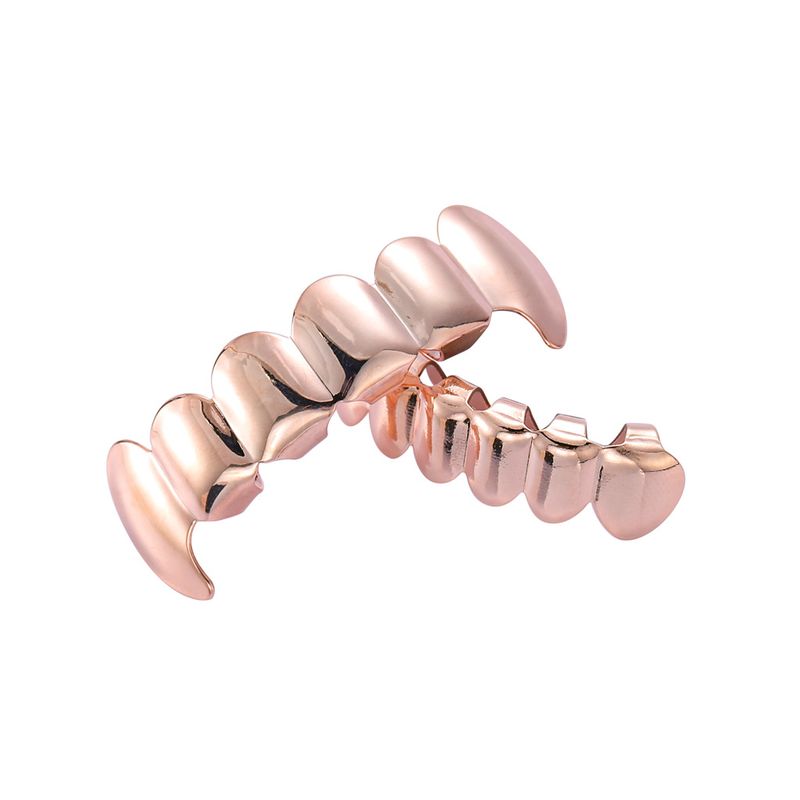 Halloween Hip Hop Fangs Teethgrillz European And American Trendy Fangs Wolf Teeth Gold Fangs_voghion.com