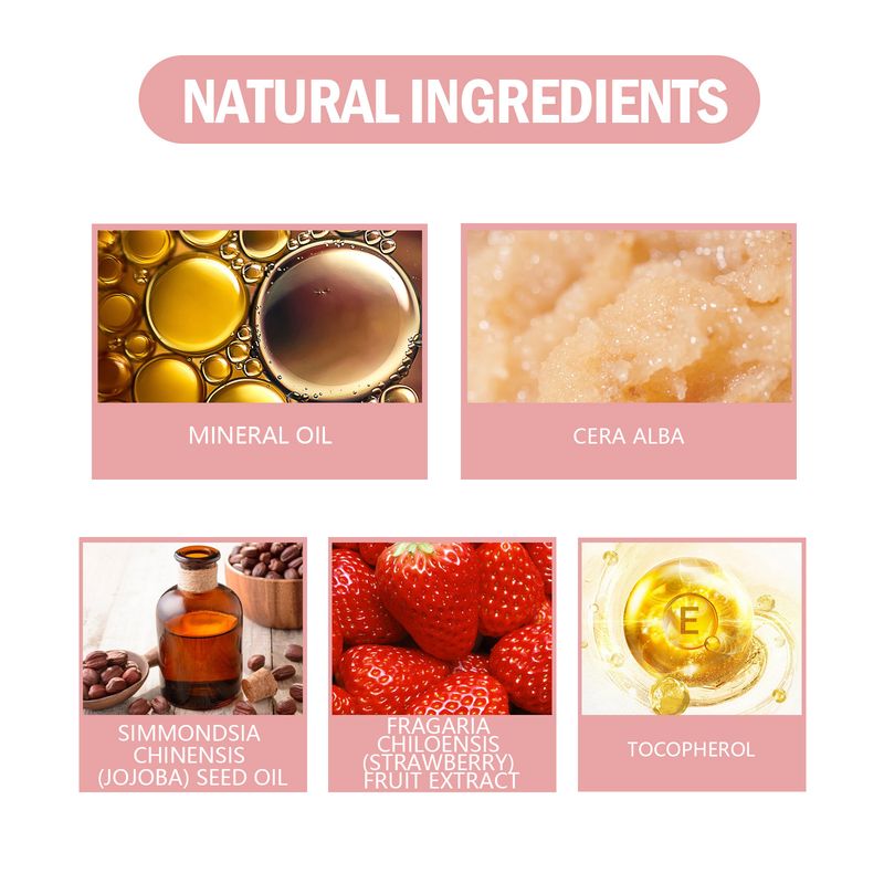 Hoygi Double Effect Moisturizing Lip Balm, Moisturizing Lips, Preventing Dry Cracking, Removing Dead Skin, Moisturizing, Protecting And Fading Lip Lines_voghion.com