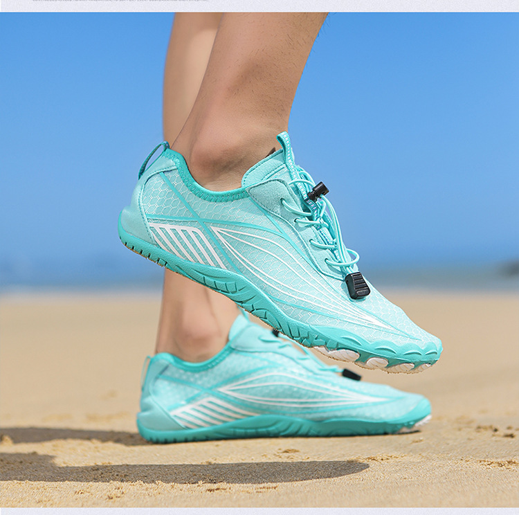 Cross-border river trac men's beach shoes, women's snorkeling shoes, outdoor amphibious swimming shoes, quick-drying mountaineering five-finger shoes_voghion.com