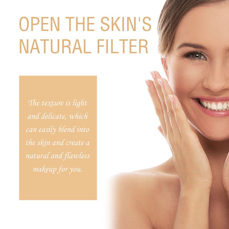 EELHOE Changing Foundation Moisturizing liquid foundation concealer Oil Control Fine, Thin and Lasting_voghion.com