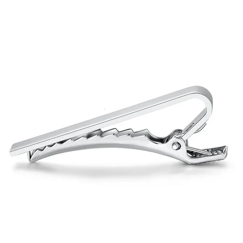 Fermacravatta per uomo in metallo, rame, semplice, con chiusura a barra, pratico accessorio per cravatte, moda uomo, classico, fermacravatta_voghion.com