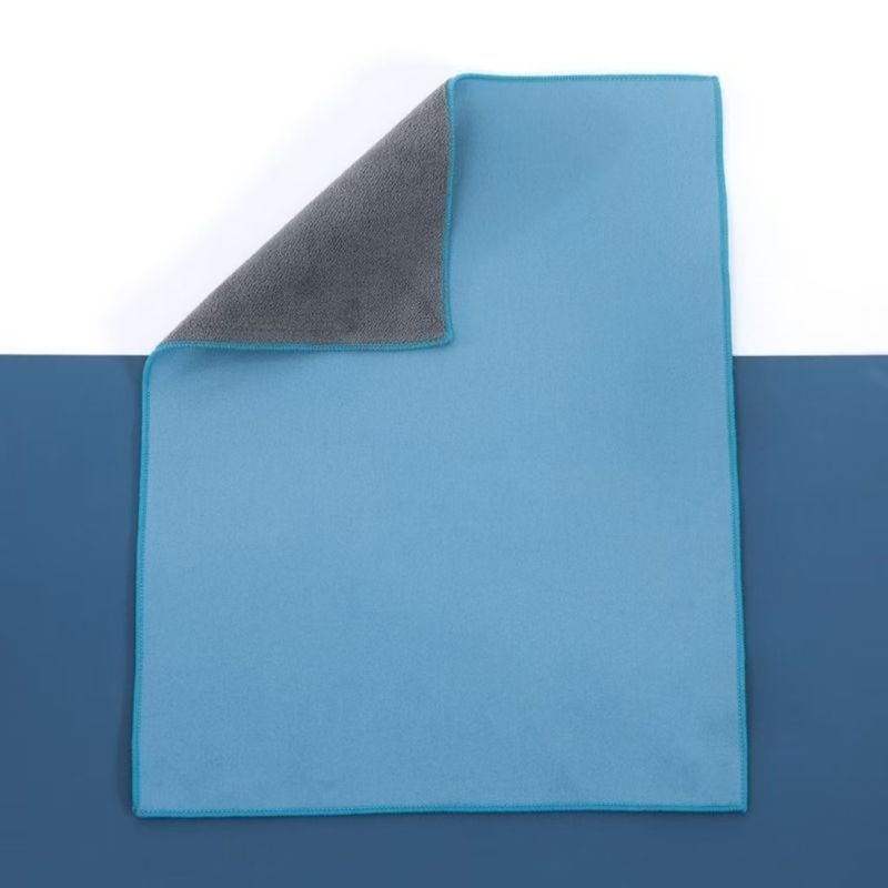 Premium-Wildleder-Mikrofaser-Autoreinigungstuch – Ultra-saugfähig, fusselfrei und kratzfest für streifenfreien Glanz (Grau/Rot/Blau/Braun)_voghion.com