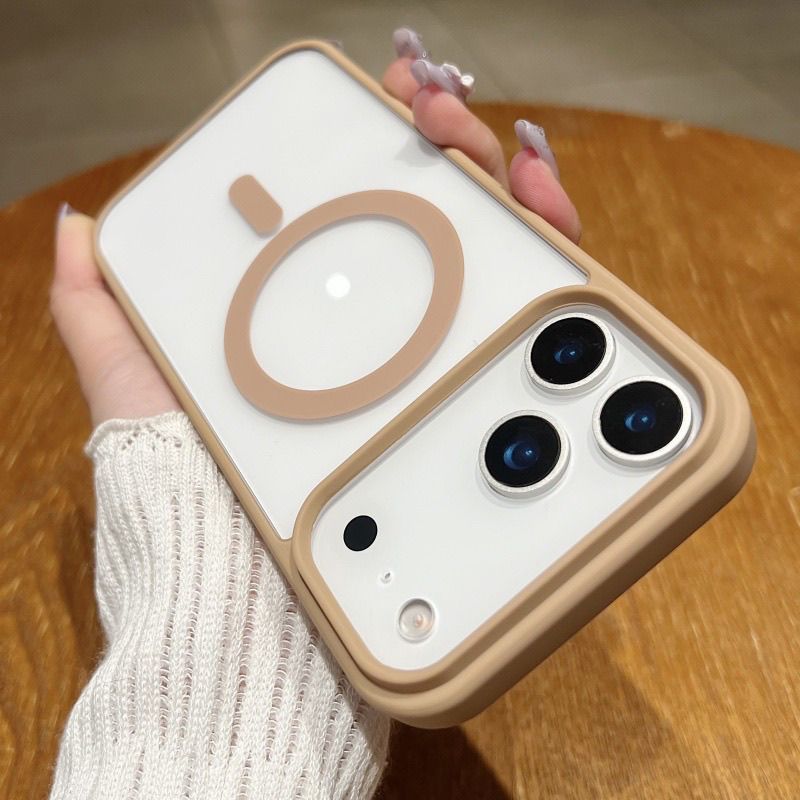A Pple 17ProMax Magnetic Phone I Phone 15/16Pro Full Coverage Large Hole Lens 14PM Shockproof Case 13_voghion.com