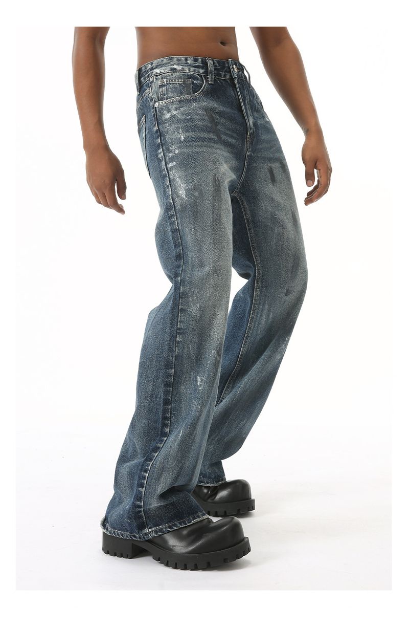 EF JEANS | Jean décontracté polyvalent, style rétro américain 2024, légèrement droit et poli_voghion.com