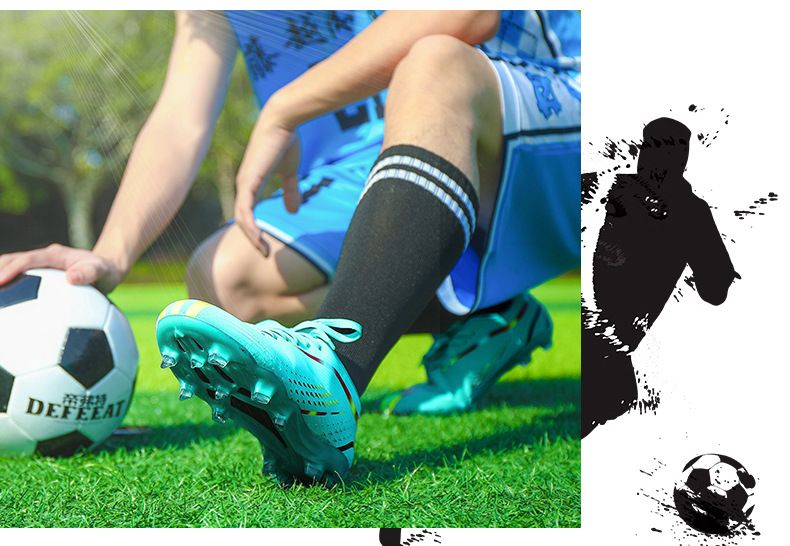 Nuovo pallone da calcio basso per ragazzi, ragazze, bambini, adolescenti e studenti, chiodi rotti TF, erba artificiale, chiodo AG_voghion.com