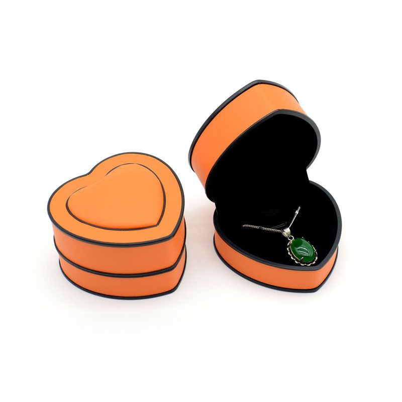 Neuer Vorschlag Herz Schmuckschatulle PU Leder Liebe Schmuckschatulle Ring Anhänger Armband Schmuck Verpackung Geschenkbox Geburtstag Jahrestag Valentinstag Geschenk_voghion.com