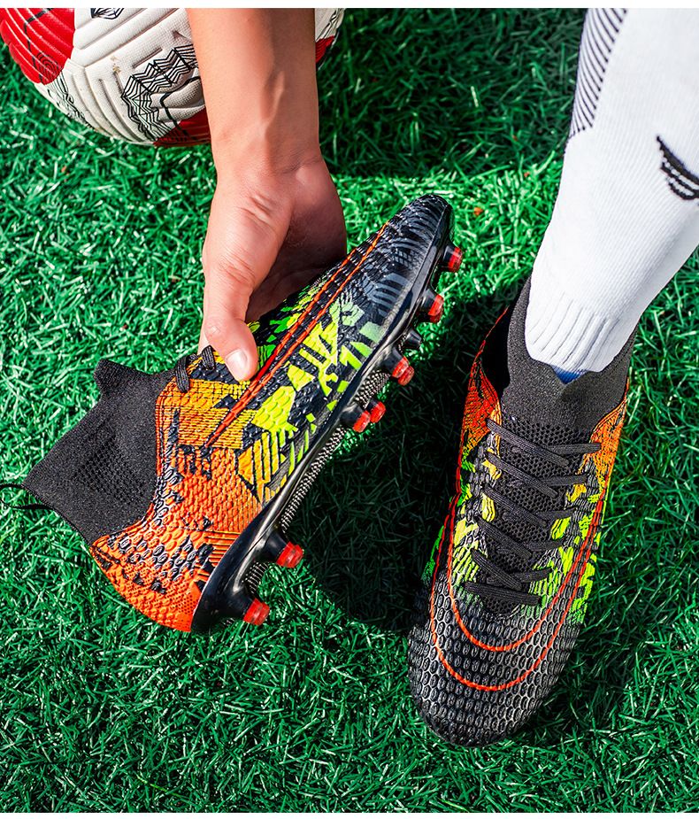 Falcon Neue High-top Lange Fußball TF Gebrochen Spike Spezielle Trainingsschuhe Fußball männer Modell_voghion.com