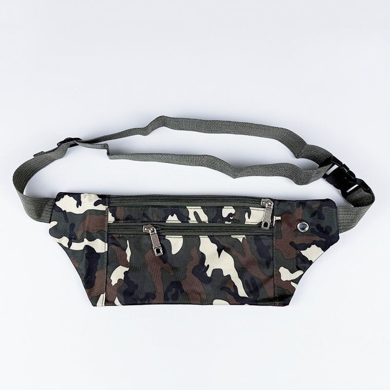 Herren-Bauchtasche, verschleißfest, Brusttasche, taktischer Sport, Outdoor, Handy, Reiten, Oxford, Herren-Umhängetasche_voghion.com