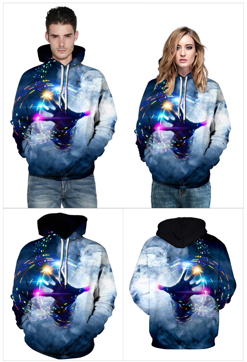 Halloween-Kapuzenpullover mit Blutstropfen im Digitaldruck_voghion.com