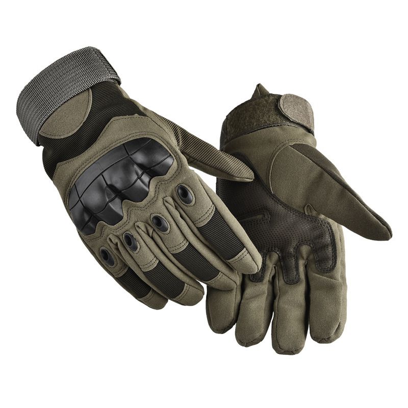 Taktische Handschuhe Kampftaktik Spezial-Halbfingerhandschuhe Herren Outdoor Bergsteigen Rutschfeste Softshell Langfingerhandschuhe_voghion.com