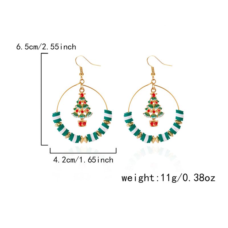 Orecchini di lusso con strass di alta qualità, realizzati a mano, in morbida argilla colorata, con perline, in stile europeo e americano._voghion.com