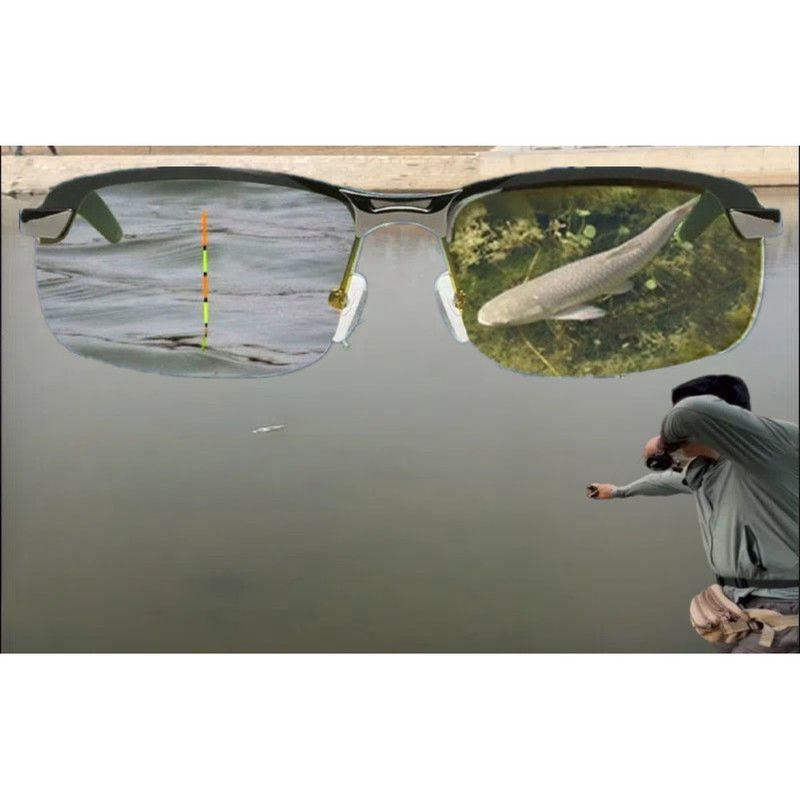 Fische finden und beobachten, Schwimmkörper unter Wasser beobachten, hochauflösende polarisierte Brille für Tag und Nacht, Herren_voghion.com
