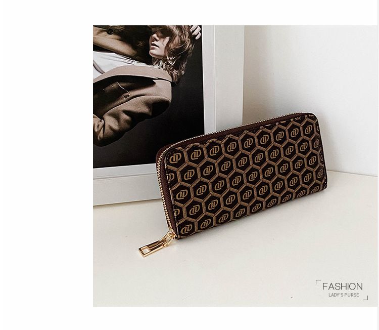Women’s Bags Multifunctional Ladies Long Wallet Large Capacity Clutch Bag Printed Zipper Card Holder Coin Purse Bags_voghion.com