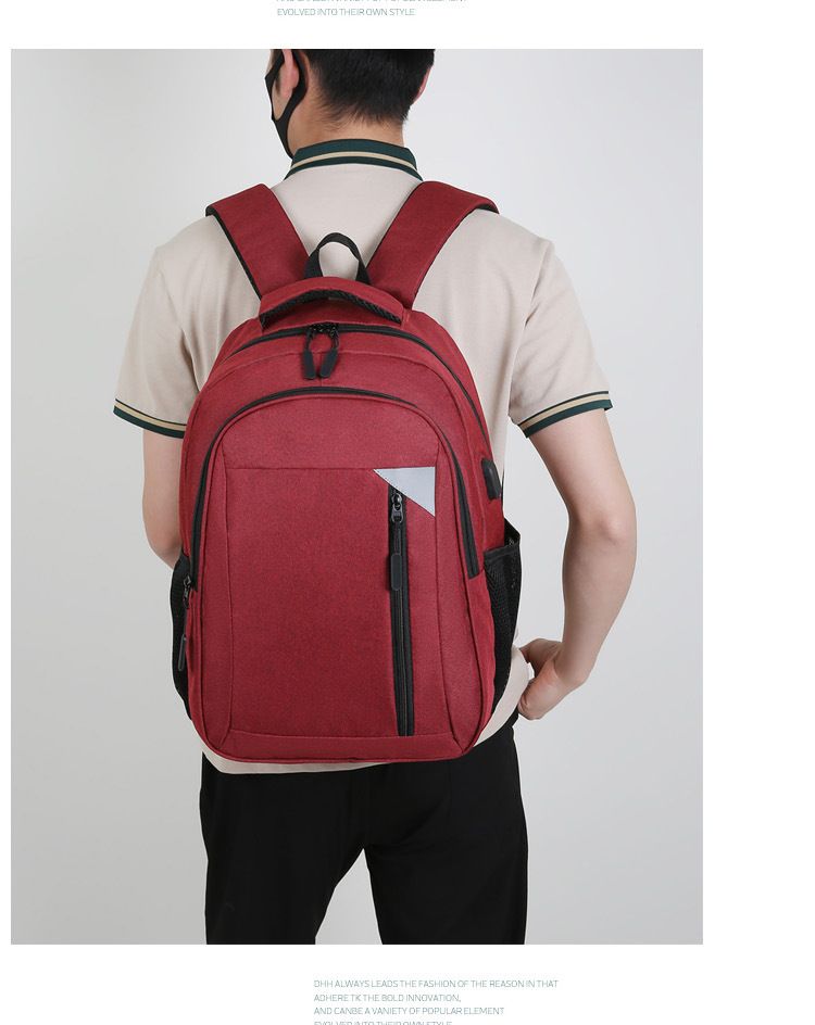 Zaino doppio da lavoro 2023, resistente, anti-spruzzi, grande capacità, borsa per computer da viaggio, tempo libero, alla moda e_voghion.com