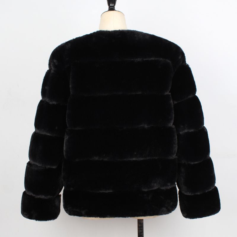 Giacca calda in peluche da donna_voghion.com