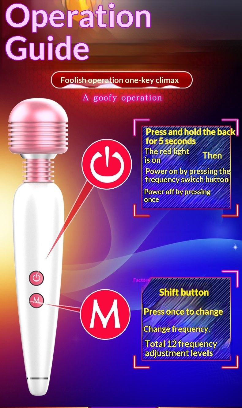 Ember Midi Clitoral Masturbation Device For Women, Vibrating Orgasm AV Stick, Female Toys, Adult Products, Erotic Vibrator_voghion.com