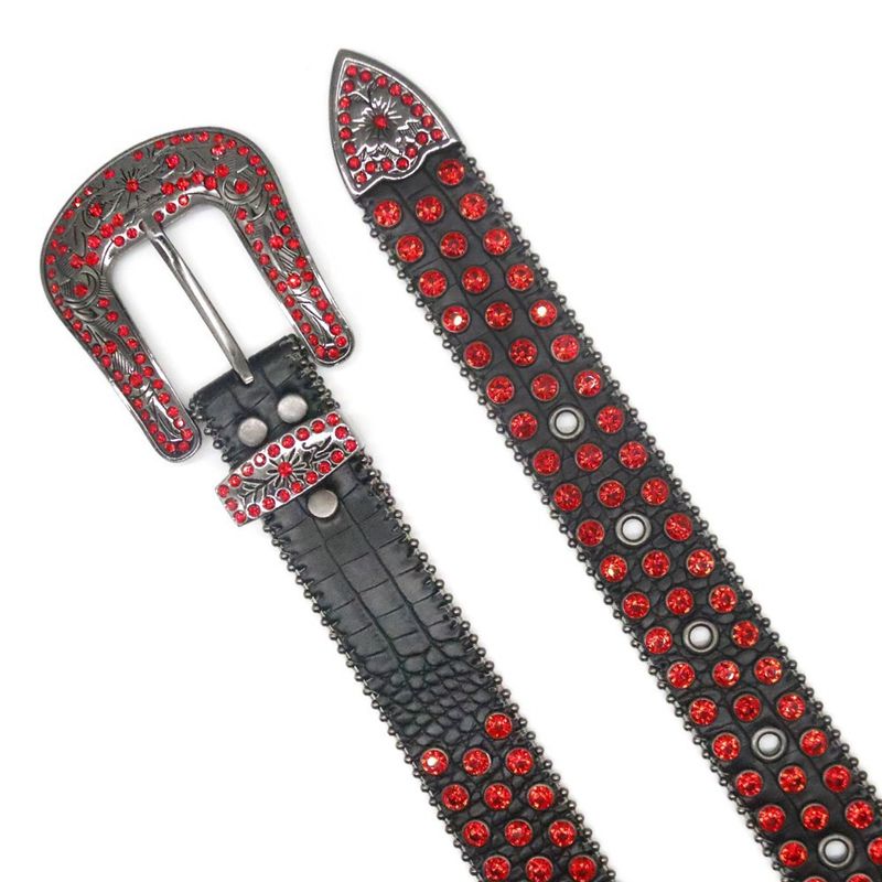 Neuer Kristall-Strass für Damen mit Volldiamantintarsien, Punk-Mode und Persönlichkeitstrendgürtel_voghion.com