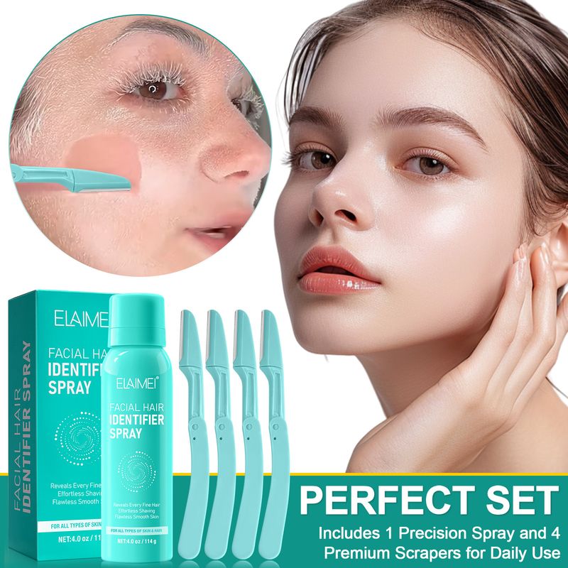 2025 Facial Hair Recognition Spray Mild, Delicate, Moisturizing, Fine And Smooth Shaving Magic Weapon Set_voghion.com
