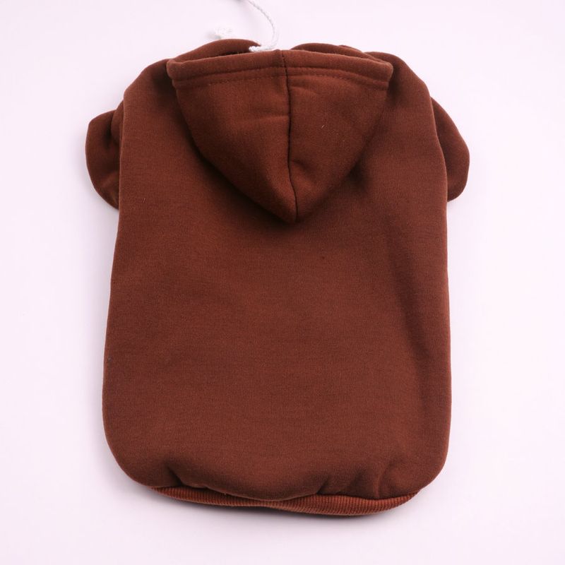 New Puppy Costume Universal For Pomeranians, Bichon Frises, Teddy Dogs, Casual Two-Legged Hooded Fleece Sweatshirt_voghion.com