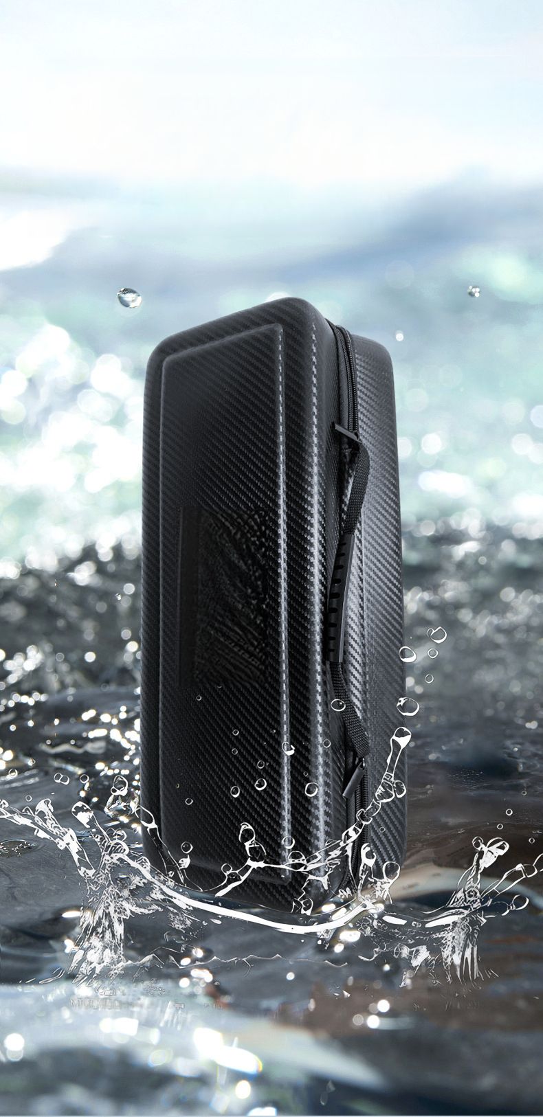 Sac de rangement multifonction étanche et portable pour canne à pêche en EVA, grande capacité_voghion.com