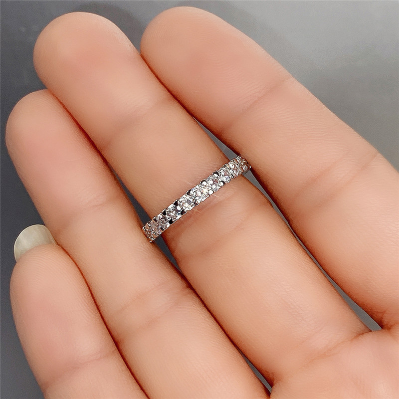 Cao Shi's New All Sky Star Women's Group With Full Simulation Zircon Ring Light Luxury Fashion Set_voghion.com