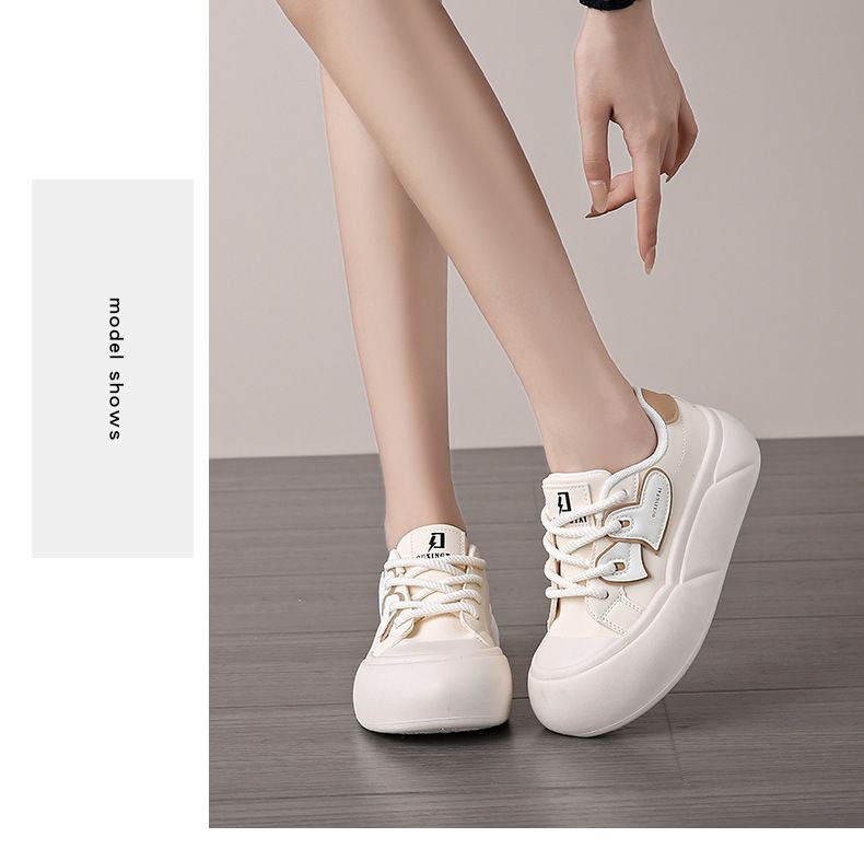 Scarpette bianche per bambini, ragazze, studenti, tempo libero, sport, scarpe da tavola versatili, tiro da strada_voghion.com