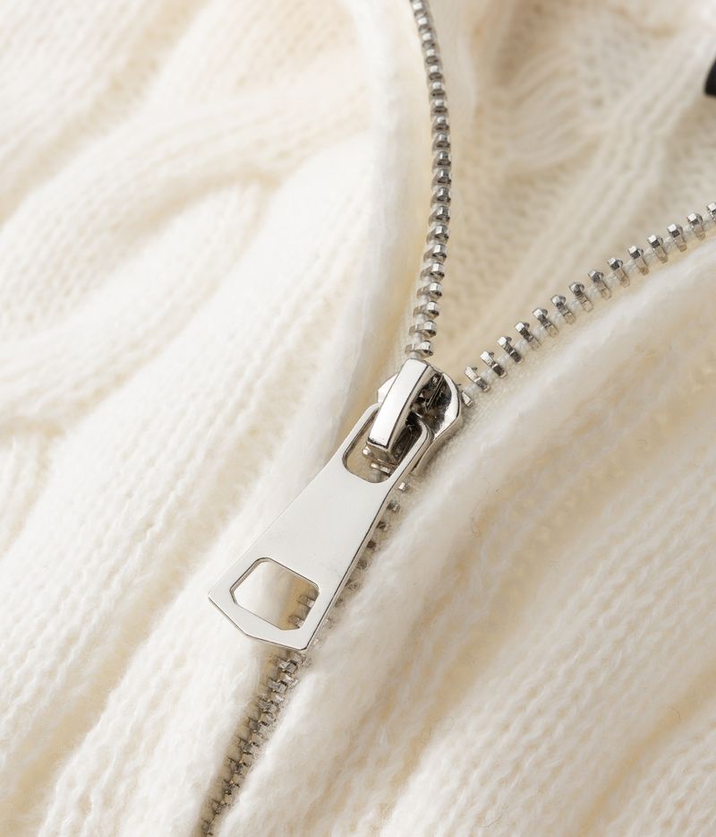 Men's Half-Zip High Collar Sweater – Business Casual Knit For Autumn & Winter Men's Clothing_voghion.com