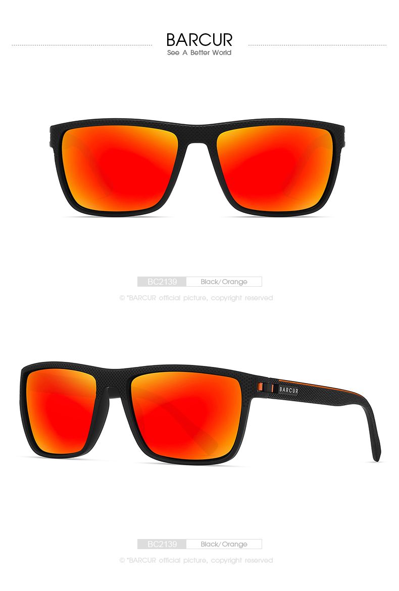 Nei Arrivée Design TR90 Sonnebrëller Männer Polariséiert Liicht Gewiicht Sports Sonnebrëller Fraen Brëller Accessoire Oculos UVAB_voghion.com