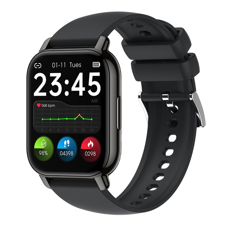 P66 Smartwatch mit Bluetooth-Anruffunktion, Herzfrequenzmessung, Blutdruckmessung, Schlafüberwachung, Informationserinnerung, Sportfunktion, wasserdicht_voghion.com