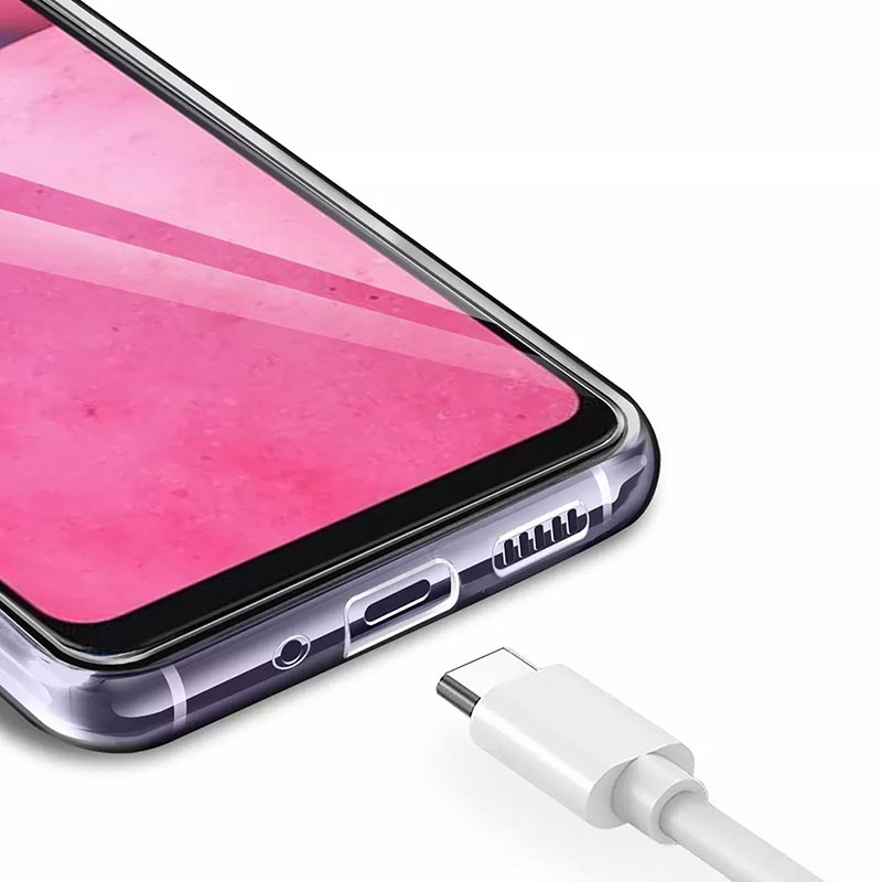 Ultradünne Silikon-Handyhülle für Samsung Galaxy S21 S20Fe S22 Ultra A53 A52 A72 A73 A51 A71 A13 A23 A33 A02S Klare Rückseite_voghion.com