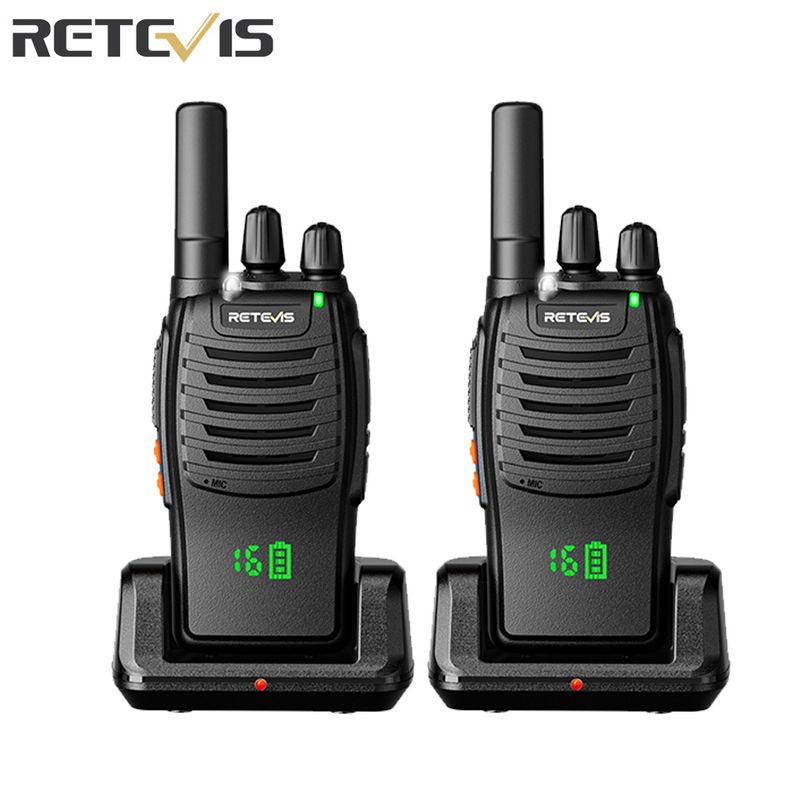 Retevis H777H Walkie Talkie Hidden Display Two-way 1/2 PCS Walkie-talkie PMR/FRS Communication Radio Portable For_voghion.com