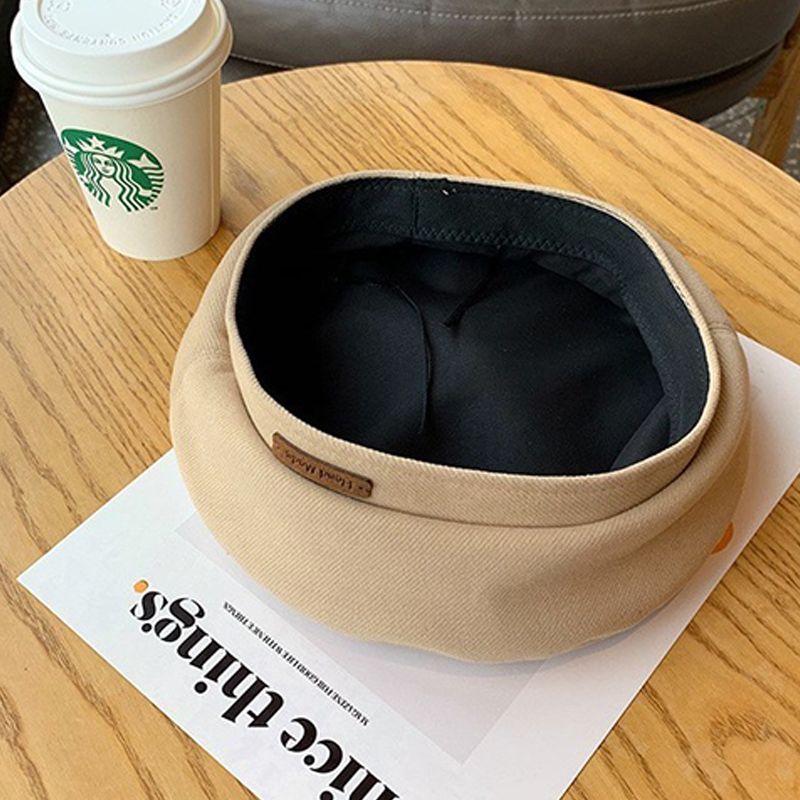 Hot Verkaf Hierscht Wanter New Séiss Cool Light Woolen Hutt Retro villsäiteger Berets Cap_voghion.com