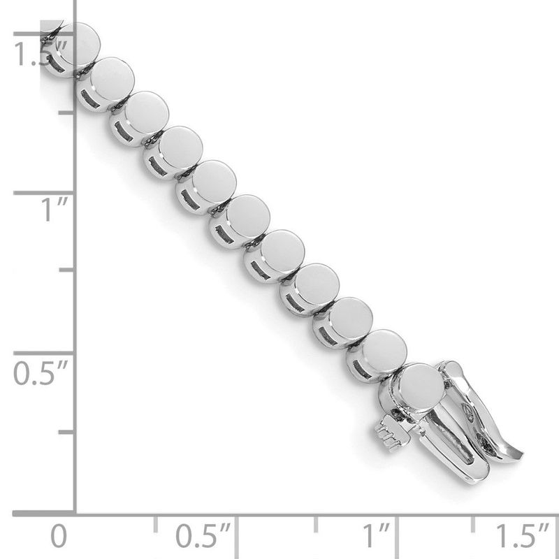 14k WG Holds 47 Stones Up To 2.75mm, Add-A-Diamond Bracelet_voghion.com